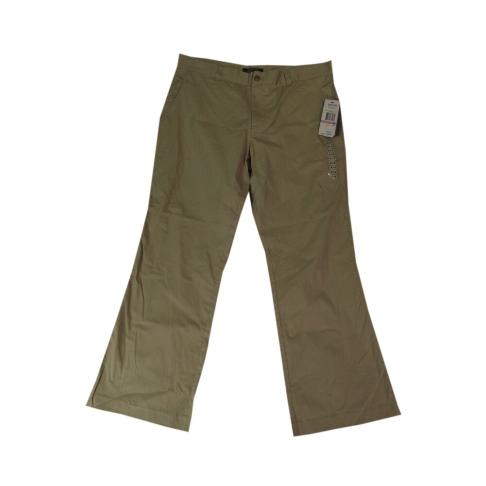 Kenneth Cole Reaction Pants Men 38x30 Beige Chino Straight Flat Front C7619515